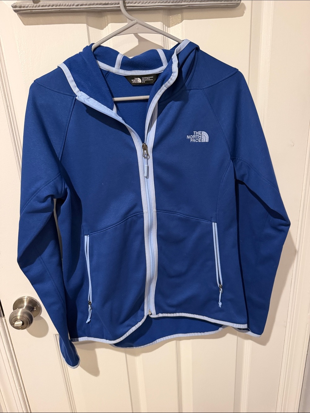 The North Face Blue Full‑Zip Hoodie